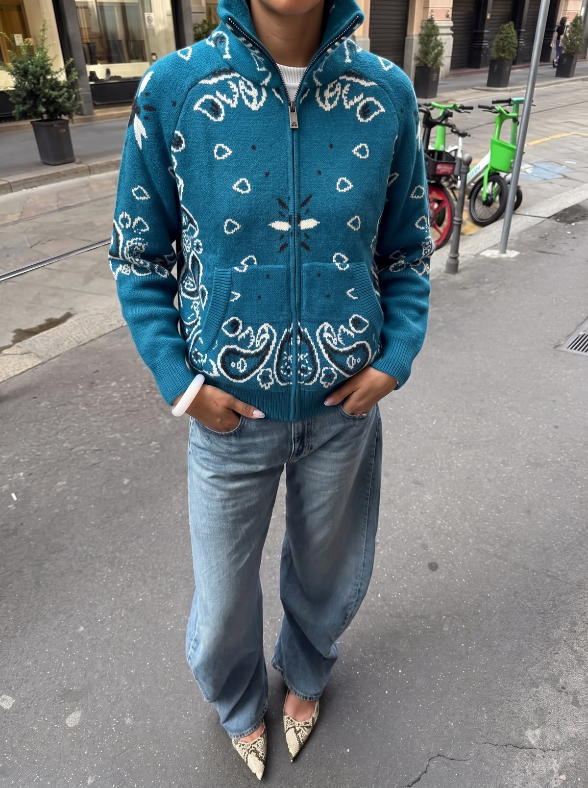Jersey de cremallera Luna