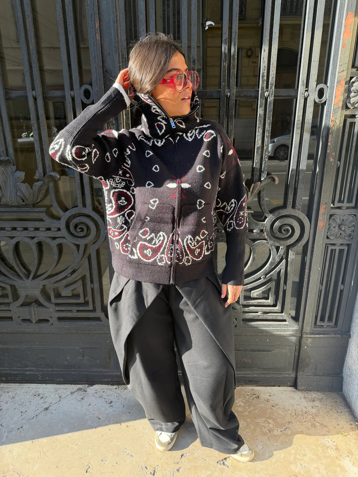 Jersey de cremallera Luna