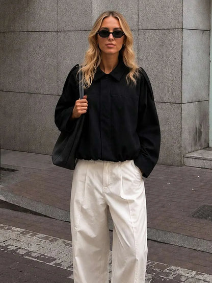 Chaqueta con cremallera Bente