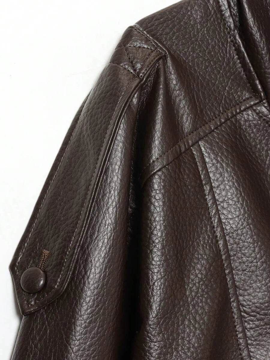 Chaqueta de cuero Noor