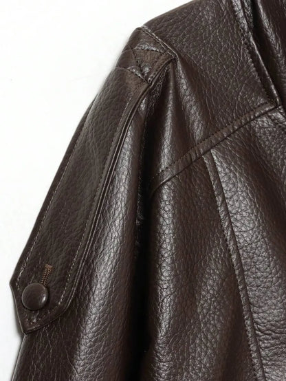 Chaqueta de cuero Noor