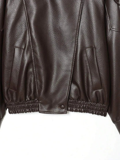 Chaqueta de cuero Noor