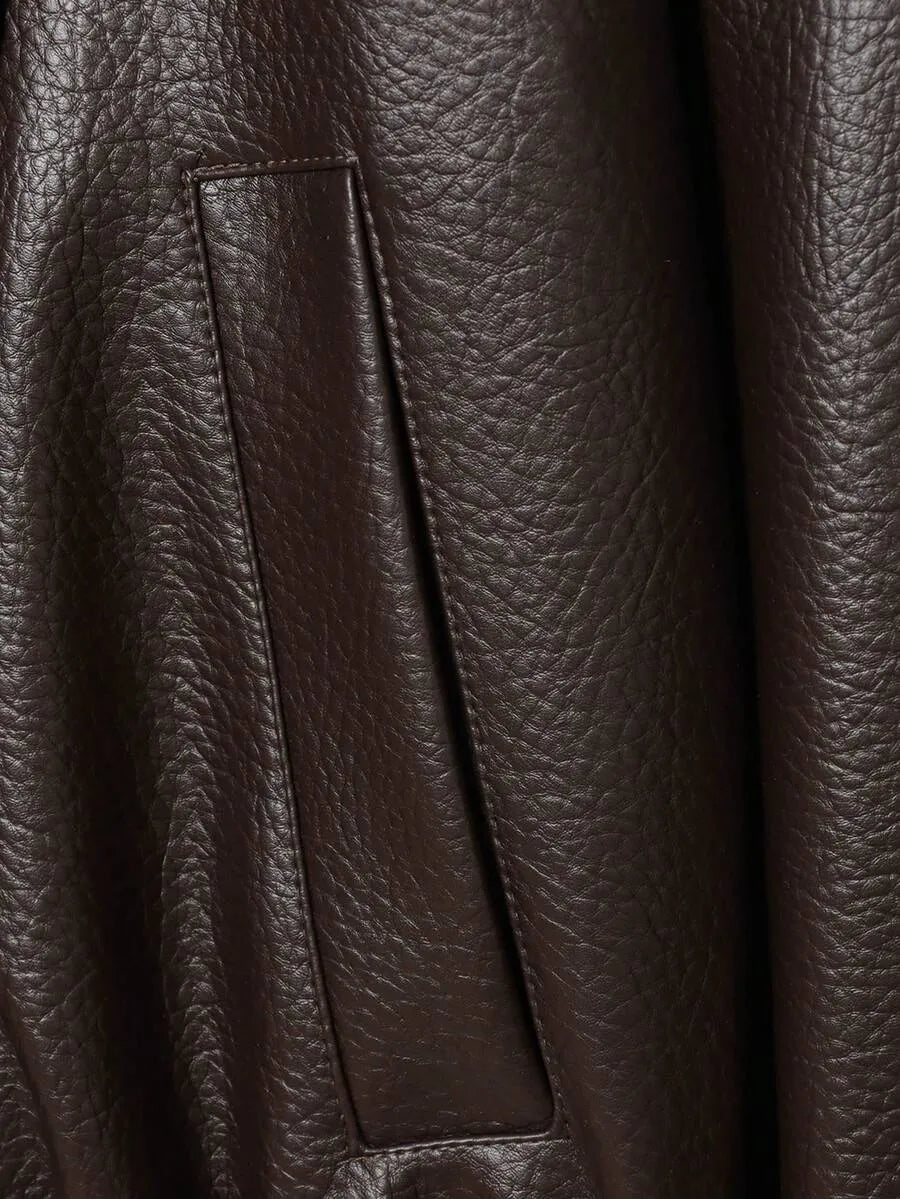 Chaqueta de cuero Noor