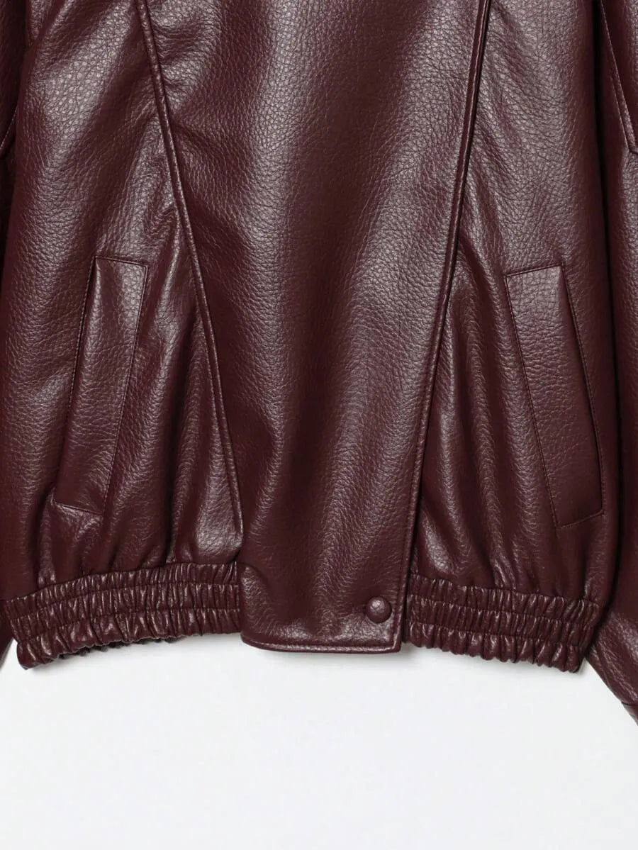 Chaqueta de cuero Noor