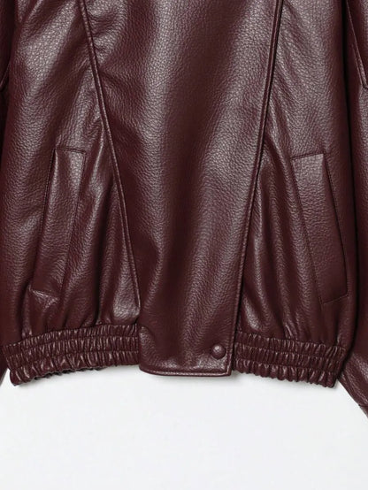 Chaqueta de cuero Noor