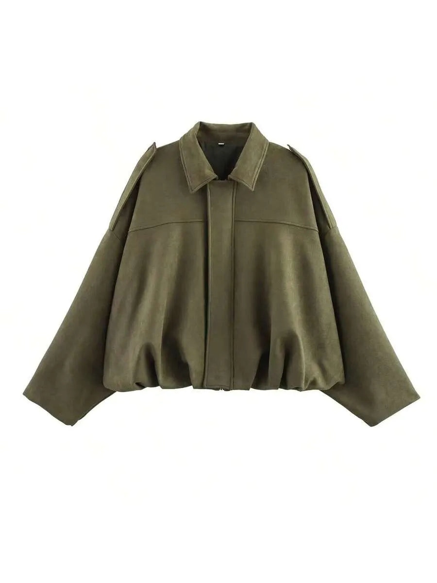 Chaqueta con cremallera Bente