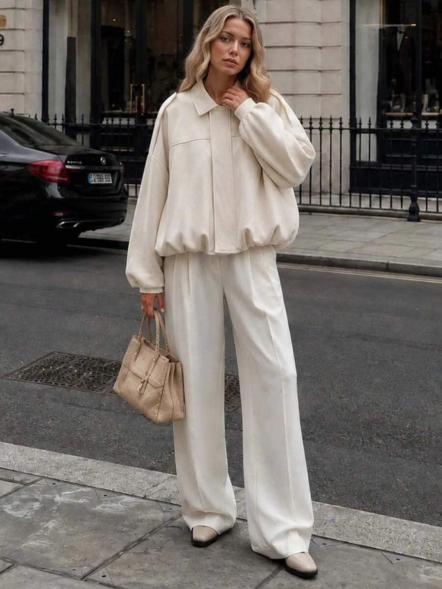Chaqueta con cremallera Bente