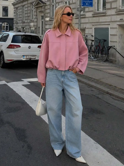 Chaqueta con cremallera Bente
