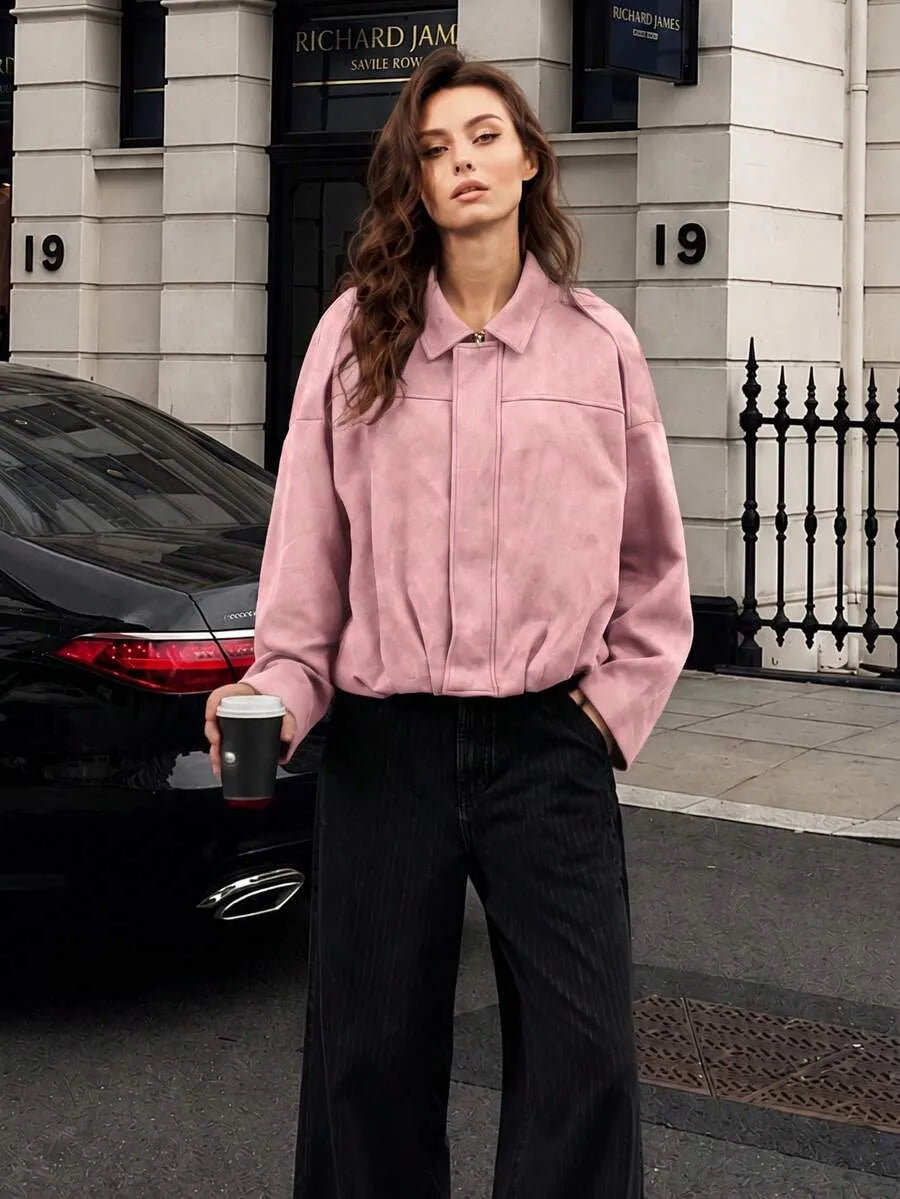 Chaqueta con cremallera Bente